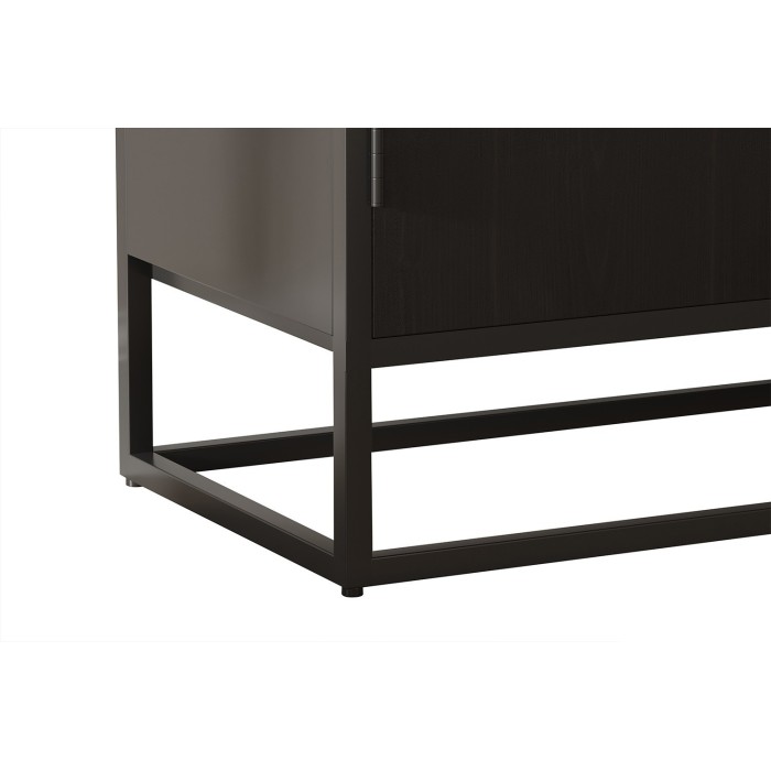 Commode MADEIRO bois exotique mangolia noir