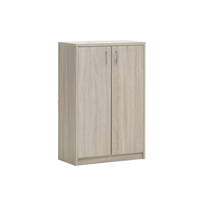 Commode SPACI 2 portes 110cm coloris sonoma