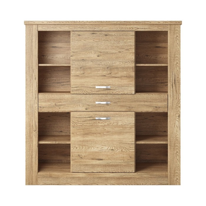 Vaisselier XL collection JUDY. Coloris chêne.