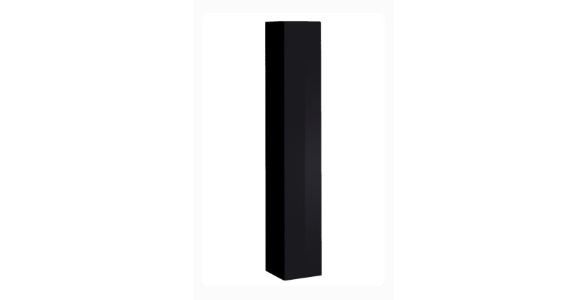 Armoire suspendue coloris noir pour salon collection SWITCH.