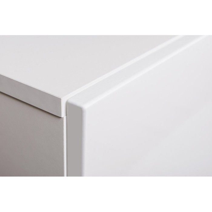 Armoire suspendue moyen modèle coloris noir pour salon collection SWITCH.