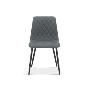 Chaise pour salle à manger coloris gris clair. Collection GRAZ