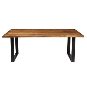 Table à manger design bois massif NIKO - Table rectangulaire 200x100