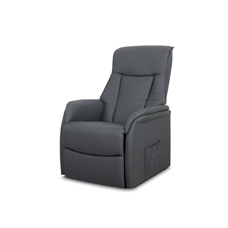Fauteuil relaxation électrique JUAN coloris gris
