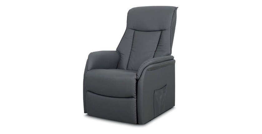 Fauteuil relaxation électrique JUAN coloris gris