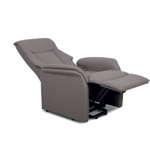 Fauteuil relaxation électrique JUAN coloris taupe