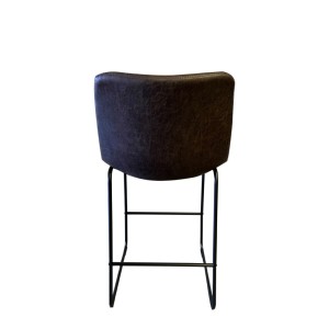 Tabouret de bar RONDA coloris cognac