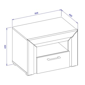 Chambre à coucher collection DOHA coloris blanc : Armoire, Lit 160x200, commode, chevets, miroir et bureau