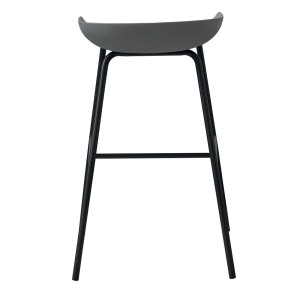 Chaise de comptoir design gris. Collection SIRA