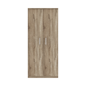 Armoire à chaussure TOM, 2 portes coloris chêne clair