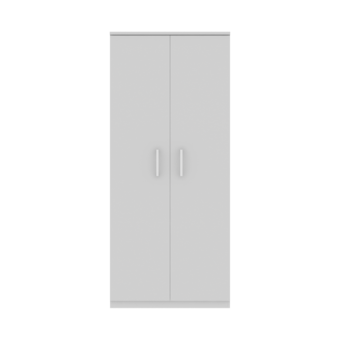 Armoire à chaussure TOM, 2 portes coloris blanc