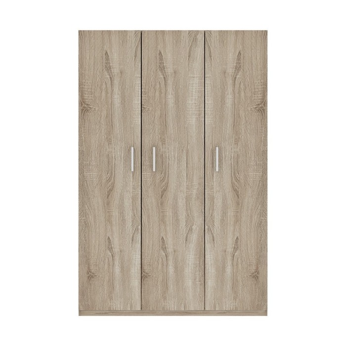 Armoire de rangement, collection TOM, 3 portes chêne sonoma