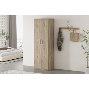 Armoire, collection TOM, 2 portes 60 cm chêne sonoma