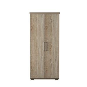 Armoire, garde-robe, collection TOM, 2 portes 80 cm, penderie intégrée chêne sonoma