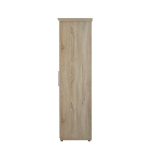 Armoire, garde-robe, collection TOM, 4 portes 160 cm, penderie intégrée chêne sonoma