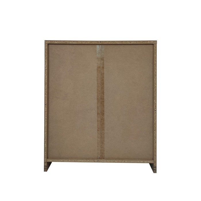 Commode TOLLY 2 portes, 85 cm coloris chêne sonoma