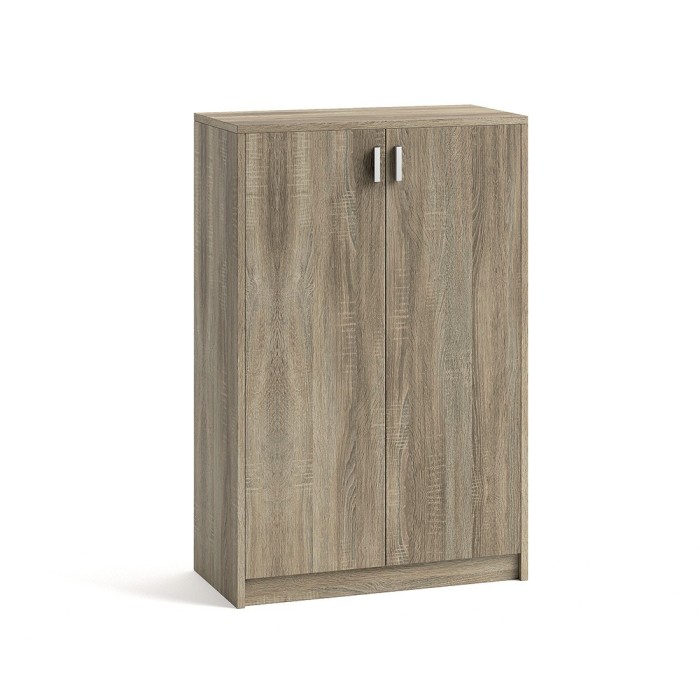 Commode TOLLY 2 portes, 110 cm coloris chêne sonoma