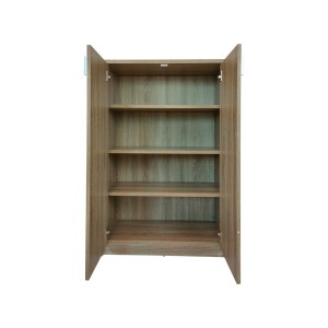 Commode TOLLY 2 portes, 110 cm coloris chêne sonoma