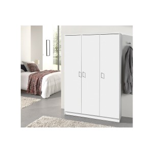 Garde Robe REY, armoire 3 portes idéal pour votre entrée, votre buanderie ou votre sdb