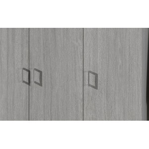 Garde Robe REY, armoire 3 portes idéal pour votre entrée, votre buanderie ou votre sdb