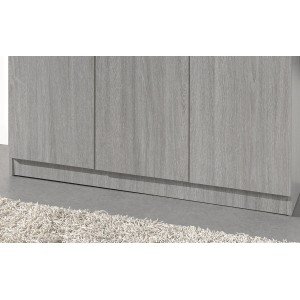 Garde Robe REY, armoire 3 portes idéal pour votre entrée, votre buanderie ou votre sdb