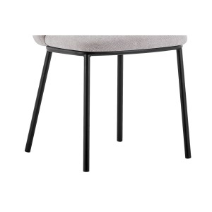 Chaise 'ARTHUS' Tissu Beige, dimension H76 x L52 x P54, idéal pour votre cuisine ou salle à manger