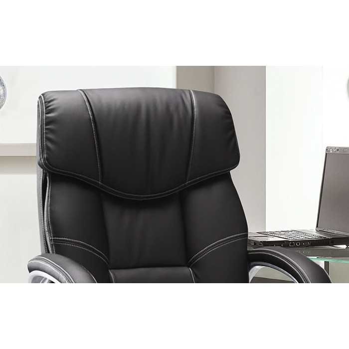 Chaise de bureau LIDA PU Noir, un choix confortable et élégant pour votre bureau