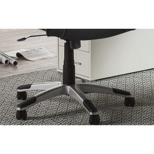 Chaise de bureau LIDA PU Noir, un choix confortable et élégant pour votre bureau