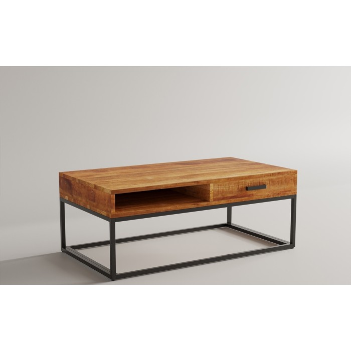 Table basse collection MADEIRO en bois exotique Mangolia, idéal pour un salon design et hors du commun