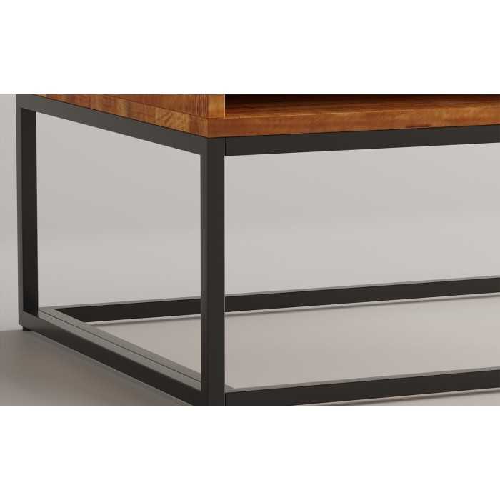 Table basse collection MADEIRO en bois exotique Mangolia, idéal pour un salon design et hors du commun