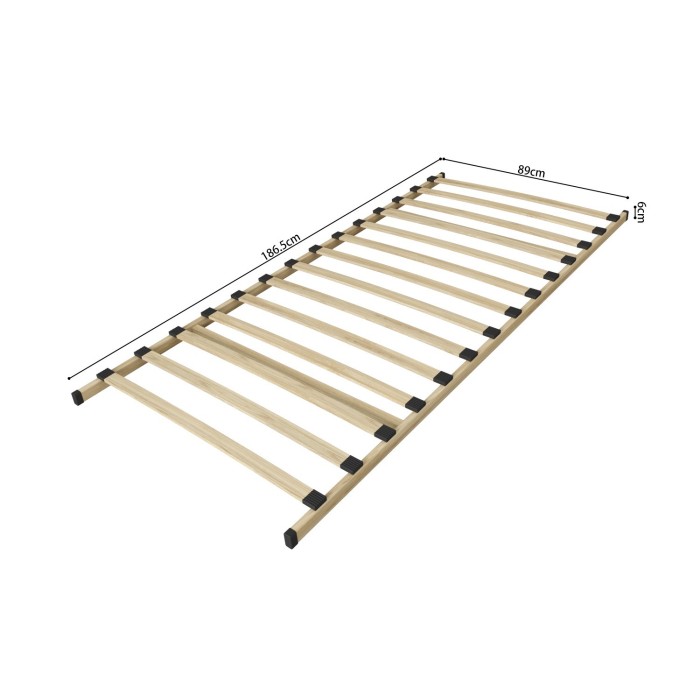 Sommier à lattes PHA 90x190 - KIT