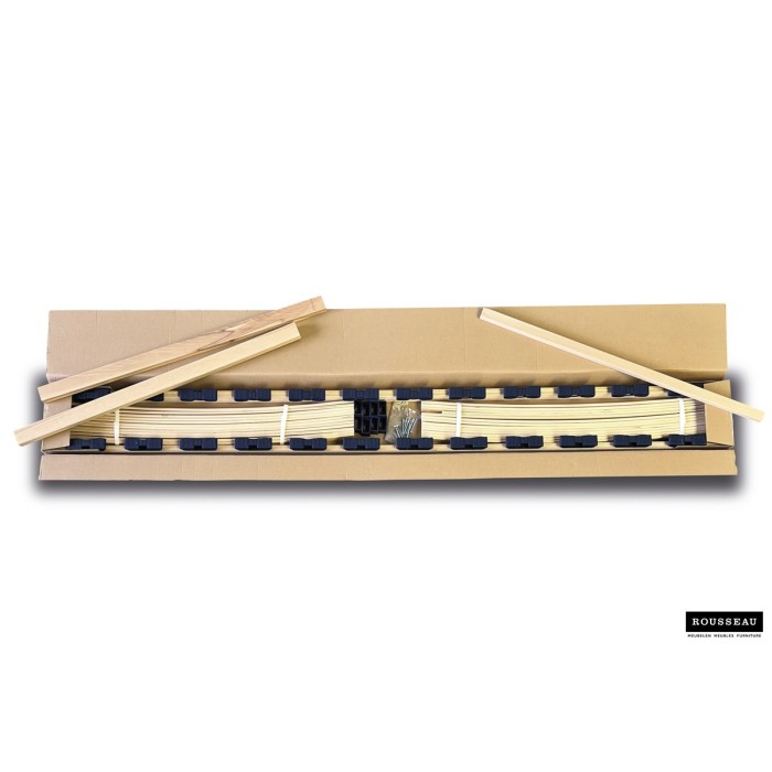 Sommier à lattes BYRU 70x200 - KIT