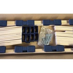 Sommier à lattes BYRU 90x190 - KIT