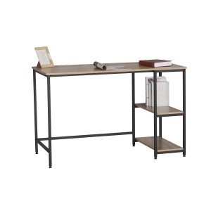 Bureau droit collection ROSTO effet bois exotique Sonoma, idéal pour votre bureau