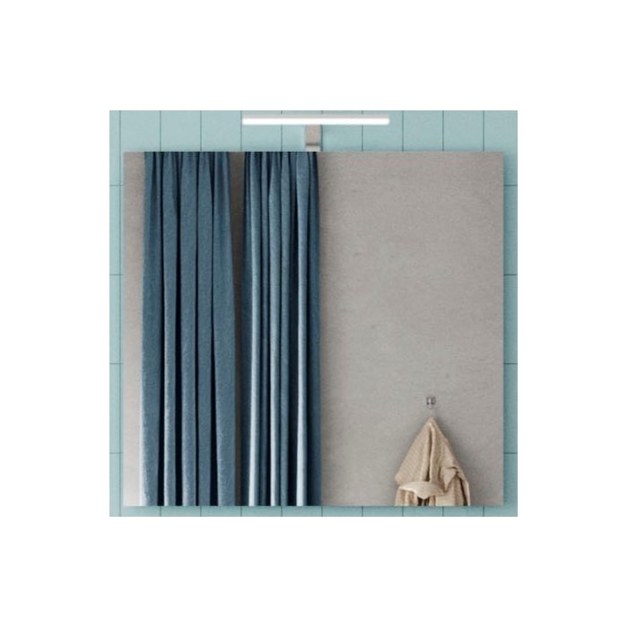 Miroir design avec led, 80x75 cm, collection KUBRICK