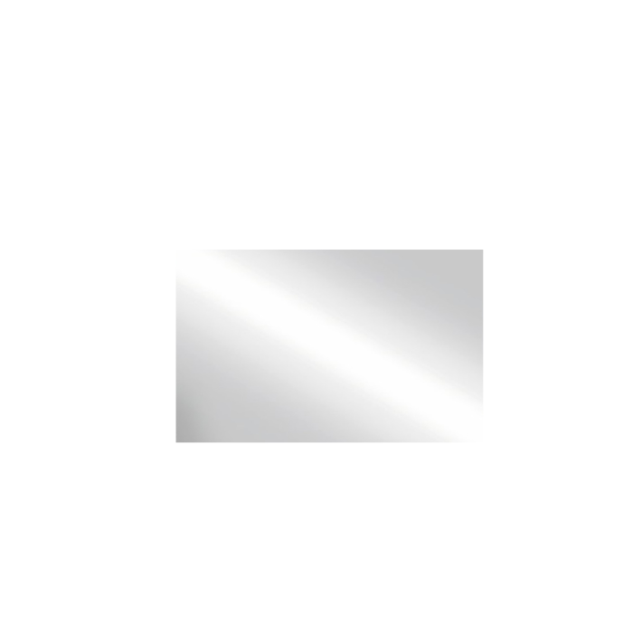 Miroir design rétro éclairé, 90x60 cm, collection BURA