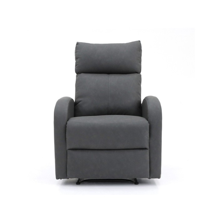 Fauteuil relax ERA relevable manuellement matière PU couleur noir, un fauteuil d'exception