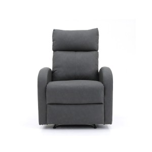 Fauteuil relax ERA relevable manuellement matière PU couleur noir, un fauteuil d'exception
