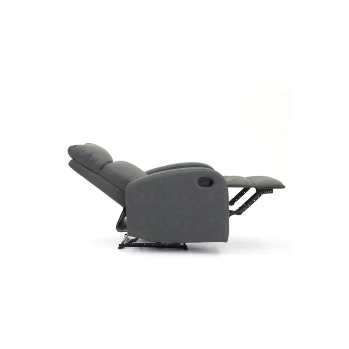 Fauteuil relax ERA relevable manuellement matière PU couleur noir, un fauteuil d'exception