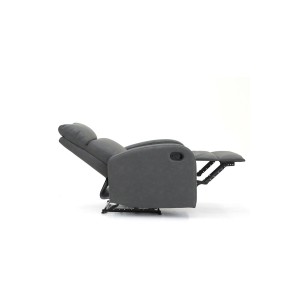 Fauteuil relax ERA relevable manuellement matière PU couleur noir, un fauteuil d'exception