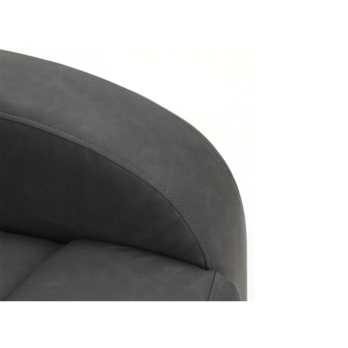 Fauteuil relax ERA relevable manuellement matière PU couleur noir, un fauteuil d'exception