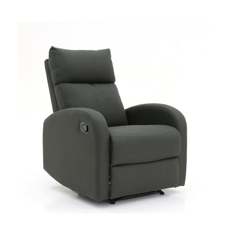 Fauteuil relax ERA relevable manuellement matière PU couleur gris, un fauteuil d'exception