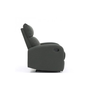 Fauteuil relax ERA relevable manuellement matière PU couleur gris, un fauteuil d'exception