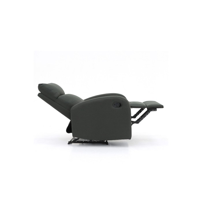Fauteuil relax ERA relevable manuellement matière PU couleur gris, un fauteuil d'exception