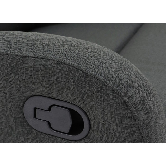 Fauteuil relax ERA relevable manuellement matière PU couleur gris, un fauteuil d'exception