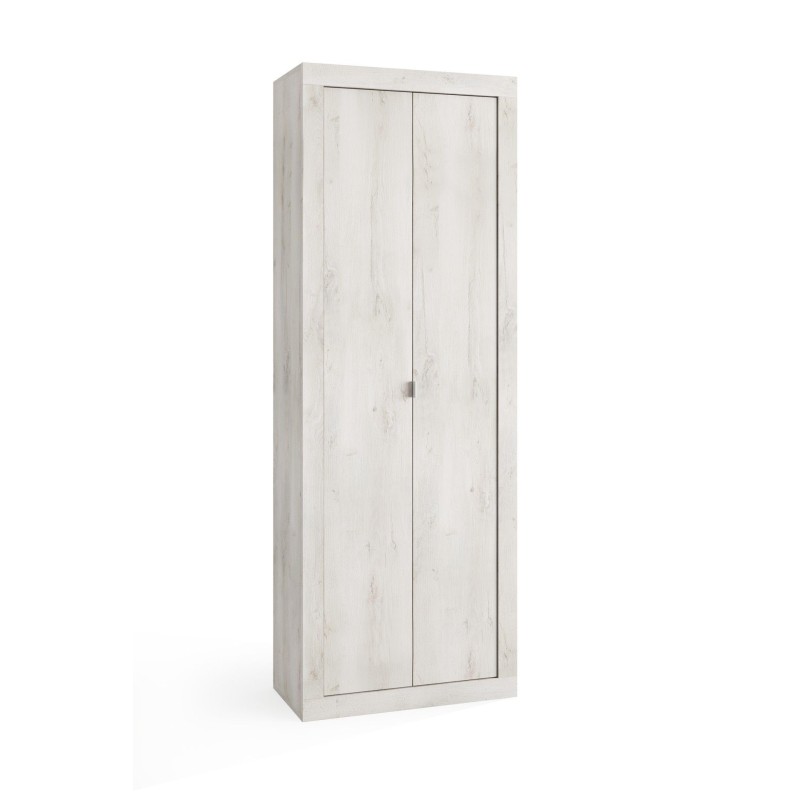 Armoire de salle de bains, 2 portes, collection CISA. Coloris chêne gris