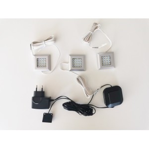 Éclairage LED blanc x3 - 2400AO03