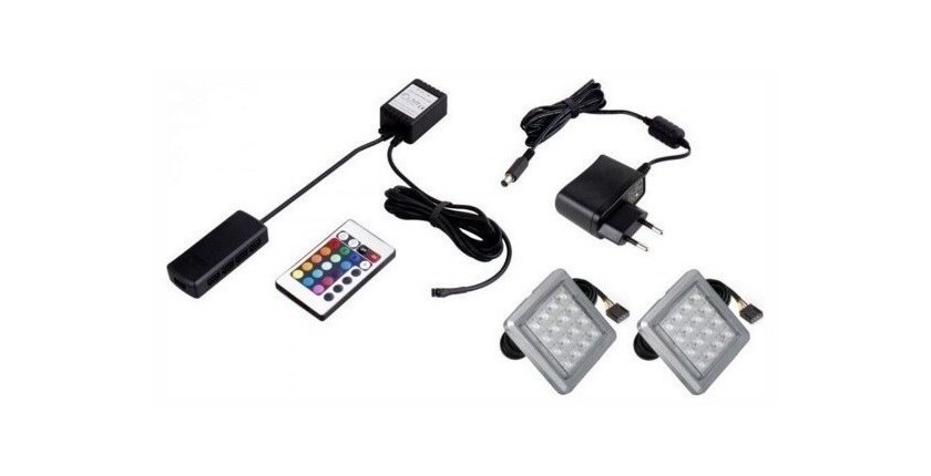 Éclairage LED Multicolore x2 - 23000002