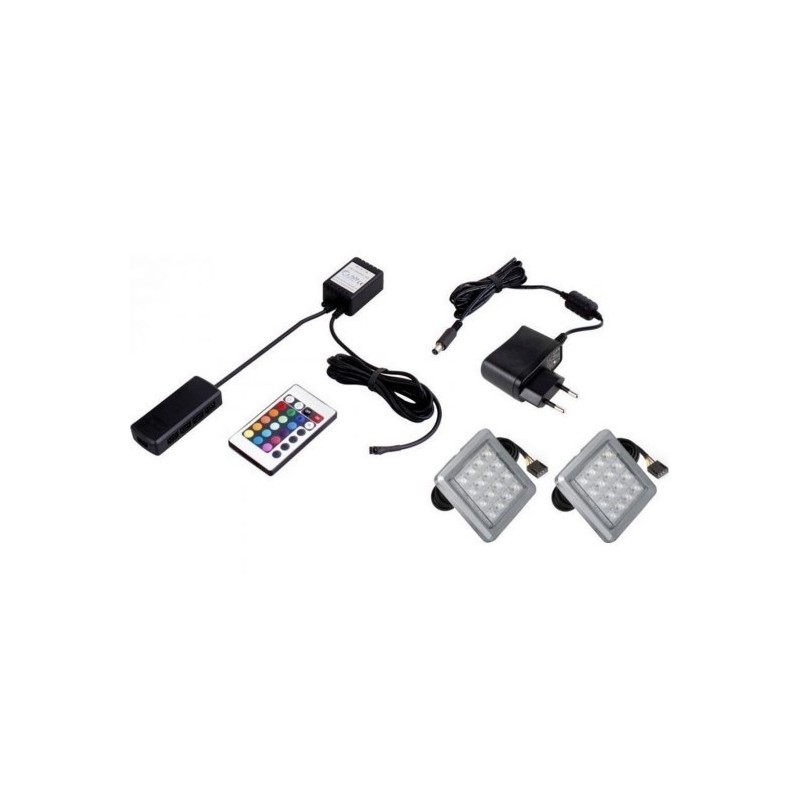 Éclairage LED Multicolore x3 - 23000003