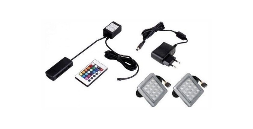 Éclairage LED Multicolore x3 - 23000003